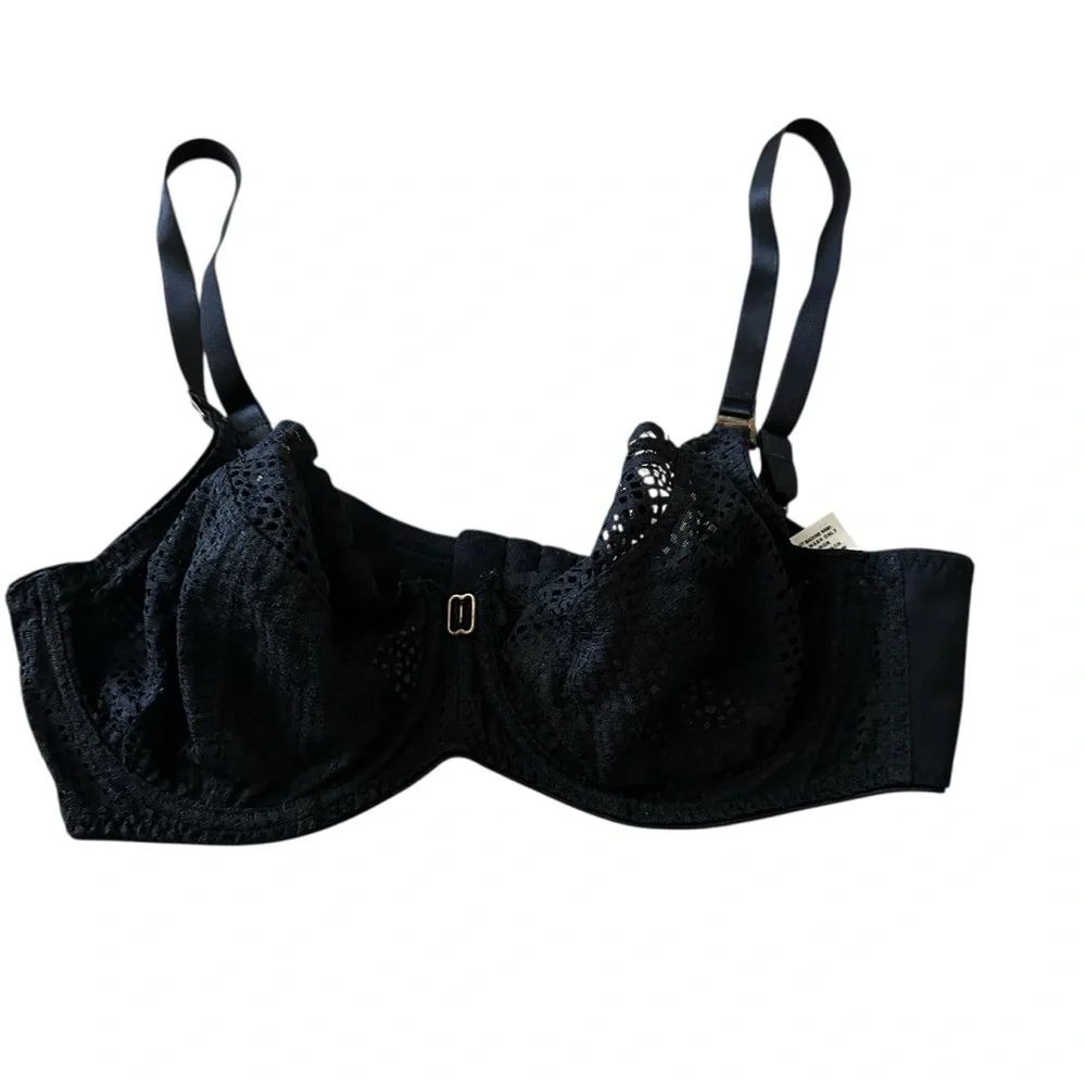 Freya Elegant Black Lace Bra size 34C